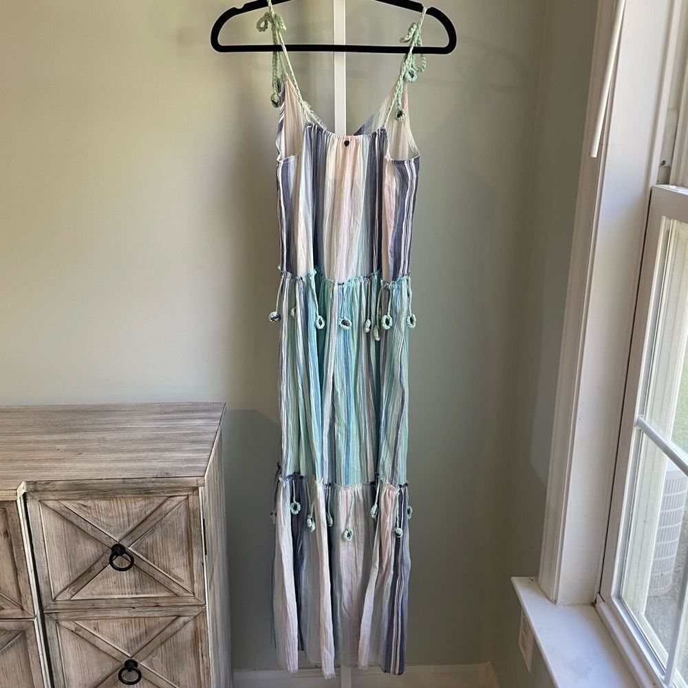 Z&L Watercolor Midi Dress - Picture 4 of 5